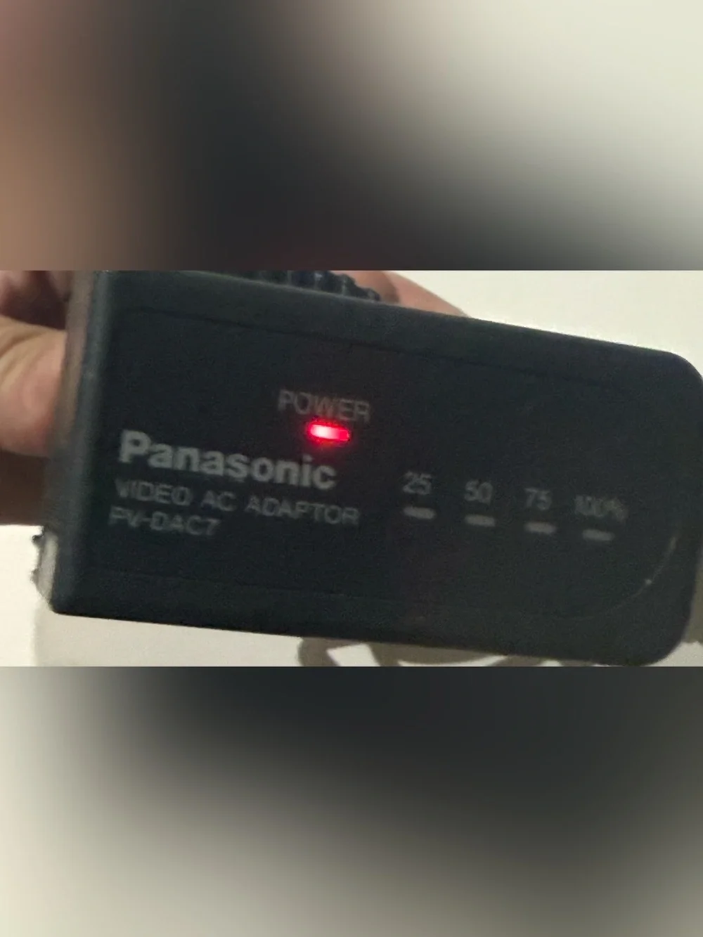Genuine Panasonic PV-DAC7 AC Adapter Battery Charger For Video Recorder OEM